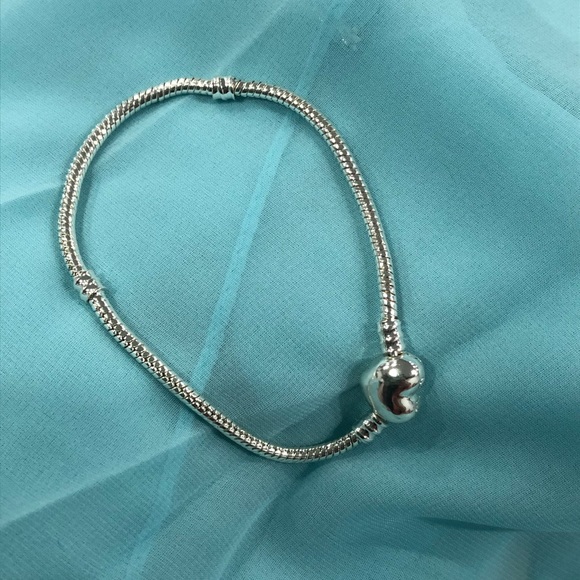 NWOT heart charm bracelet